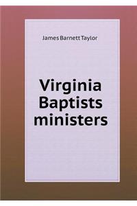 Virginia Baptists Ministers