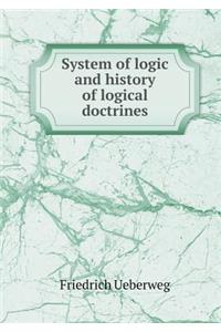 System of Logic and History of Logical Doctrines