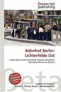 Bahnhof Berlin-Lichterfelde Ost