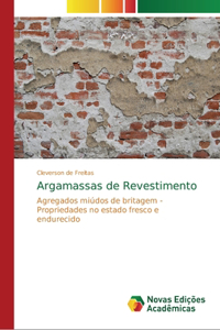 Argamassas de Revestimento