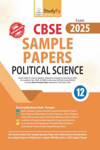 StudyFy CBSE Sample Papers Class 12 Political Science For 2025 Exam