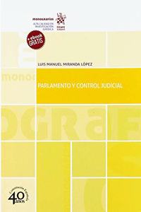 Parlamento y control judicial