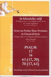 PSALMBEWERKINGEN 2 IN KLASSIEKE STIJL