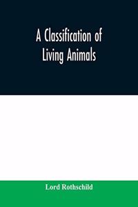 classification of living animals