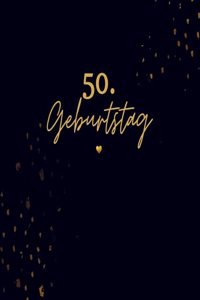 50. Geburtstag- Gastebuch Blanko