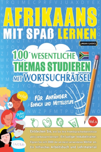 Afrikaans Mit Spaß Lernen - Für Anfänger