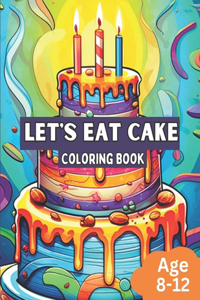 Cake Coloring Book