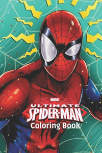 Marvel Ultimate Spiderman Coloring Book