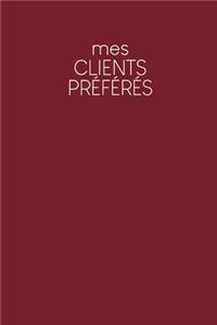 Mes clients préférés