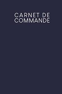 Carnet de commande
