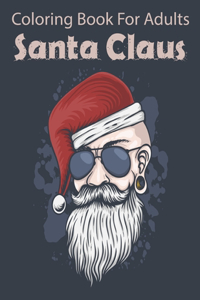 Coloring Book For Adults Santa Claus