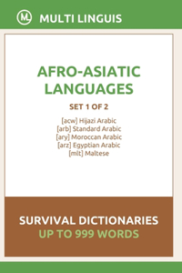 Afro-Asiatic Languages Survival Dictionaries (Set 1 of 2)