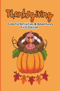 Thanksgiving Coloring Book.
