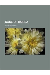 Case of Korea