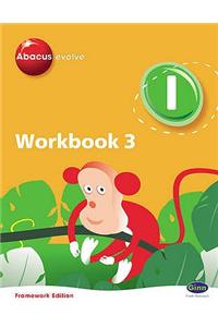 Abacus Evolve Y1/P2 Workbook 3 Pack of 8 Framework Edition