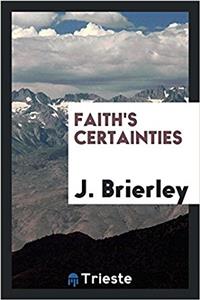 Faith's Certainties