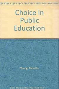 Choice in Public Education