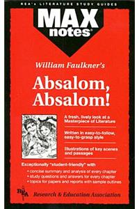 Absalom, Absalom! (Maxnotes Literature Guides)