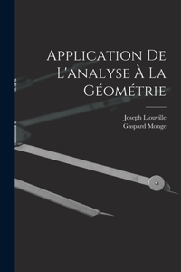 Application De L'analyse À La Géométrie