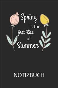 spring summer Notizbuch