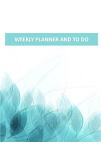 Weekly Planner and To Do