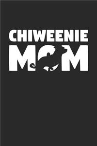 Chiweenie Journal - Chiweenie Notebook 'Chiweenie Mom' - Gift for Dog Lovers