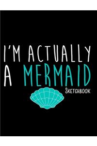 I'm Actually A Mermaid Sketchbook