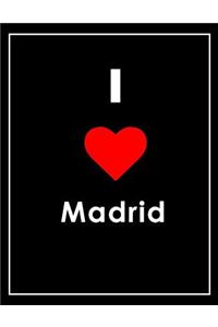 I Love Madrid Notebook