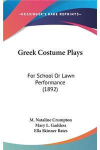 Greek Costume Plays