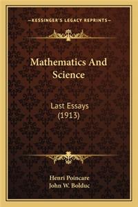 Mathematics And Science