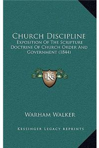 Church Discipline