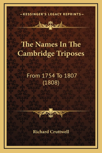 The Names In The Cambridge Triposes