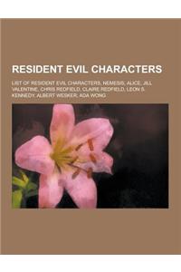 Resident Evil Characters