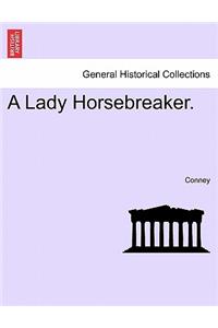 A Lady Horsebreaker.