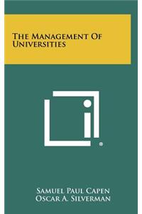 The Management Of Universities