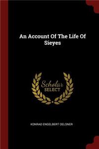 An Account of the Life of Sieyes