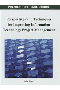 Perspectives and Techniques for Improving Information Technology Project Management