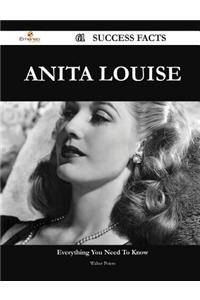 Anita Louise 61 Success Facts - Everything You Need to Know about Anita Louise