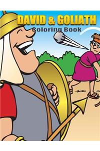 David and Goliath Coloring Book