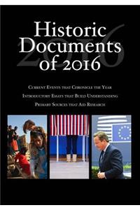 Historic Documents of 2016