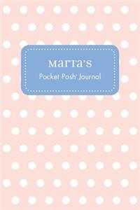 Marta's Pocket Posh Journal, Polka Dot