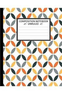 Unruled Composition Notebook.