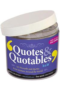Quotes & Quotables in a Jar(r)