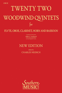 22 Woodwind Quintets - New Edition