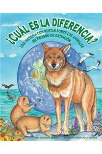 ¿Cuál Es La Diferencia? Una Historia Con Restas Sobre Los Animales En Peligro de Extinción (What's the Difference? an Endangered Animal Subtraction Story)
