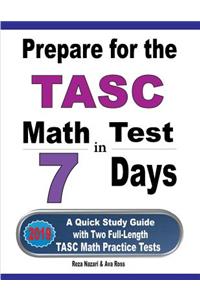 Prepare for the TASC Math Test in 7 Days