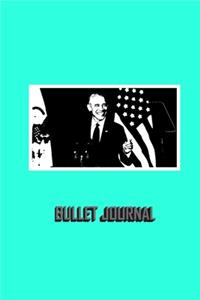 Bullet Journal Obama Illustration