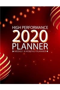 High Performance 2020 Planner Full-Year