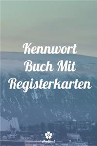 Kennwort Buch Mit Registerkarten