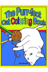 The Purr-fect Cat Coloring Book